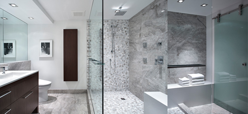 Bathroom design by Patricia Gray at The Bayshore Vancouver