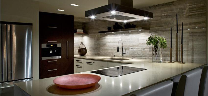 Custom Kitchen Design by Patricia Gray in False Creek Vancouer